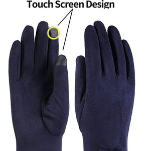 NEW - Fleece Lined Warm Touch Screen Gloves